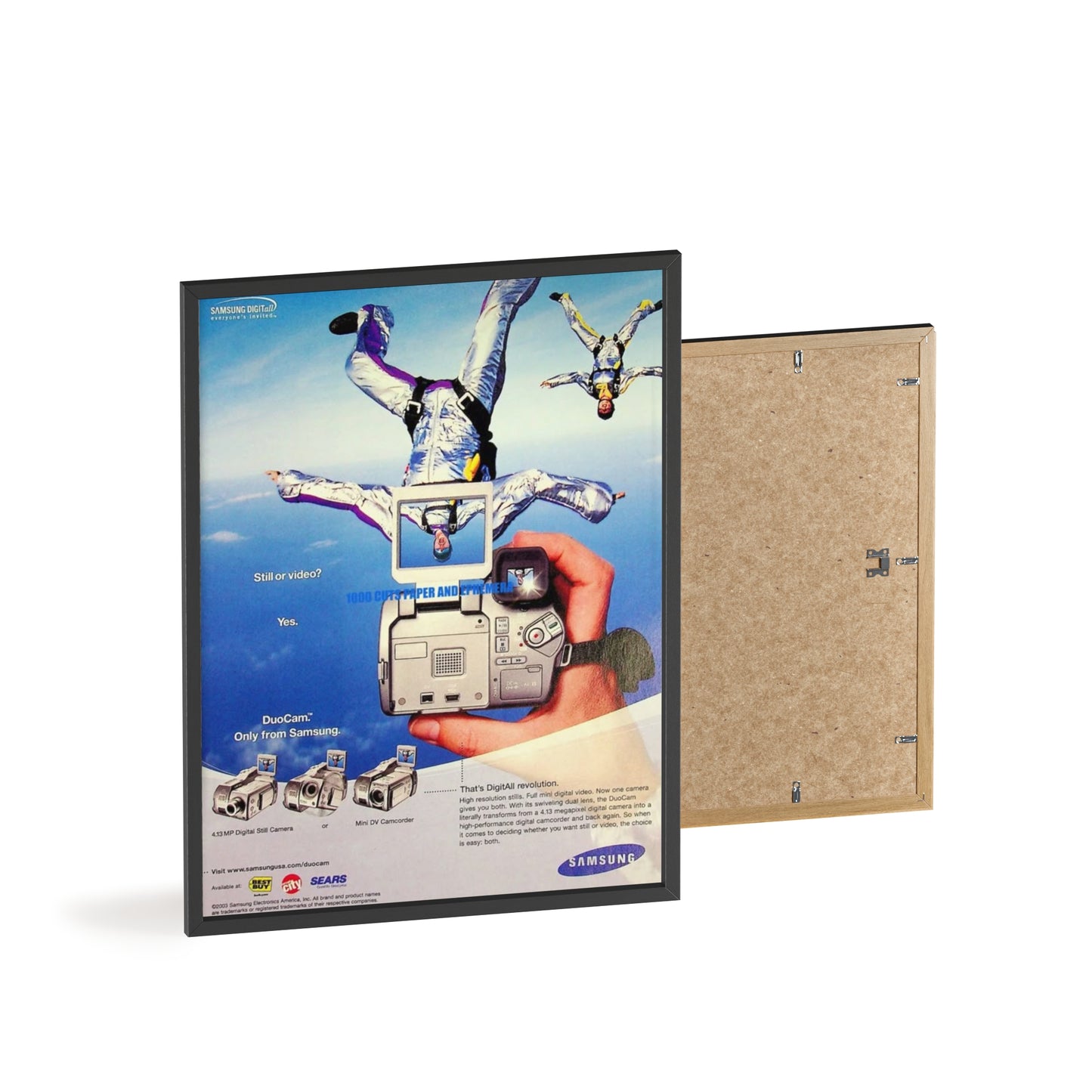 Samsung Dual Cam Poster