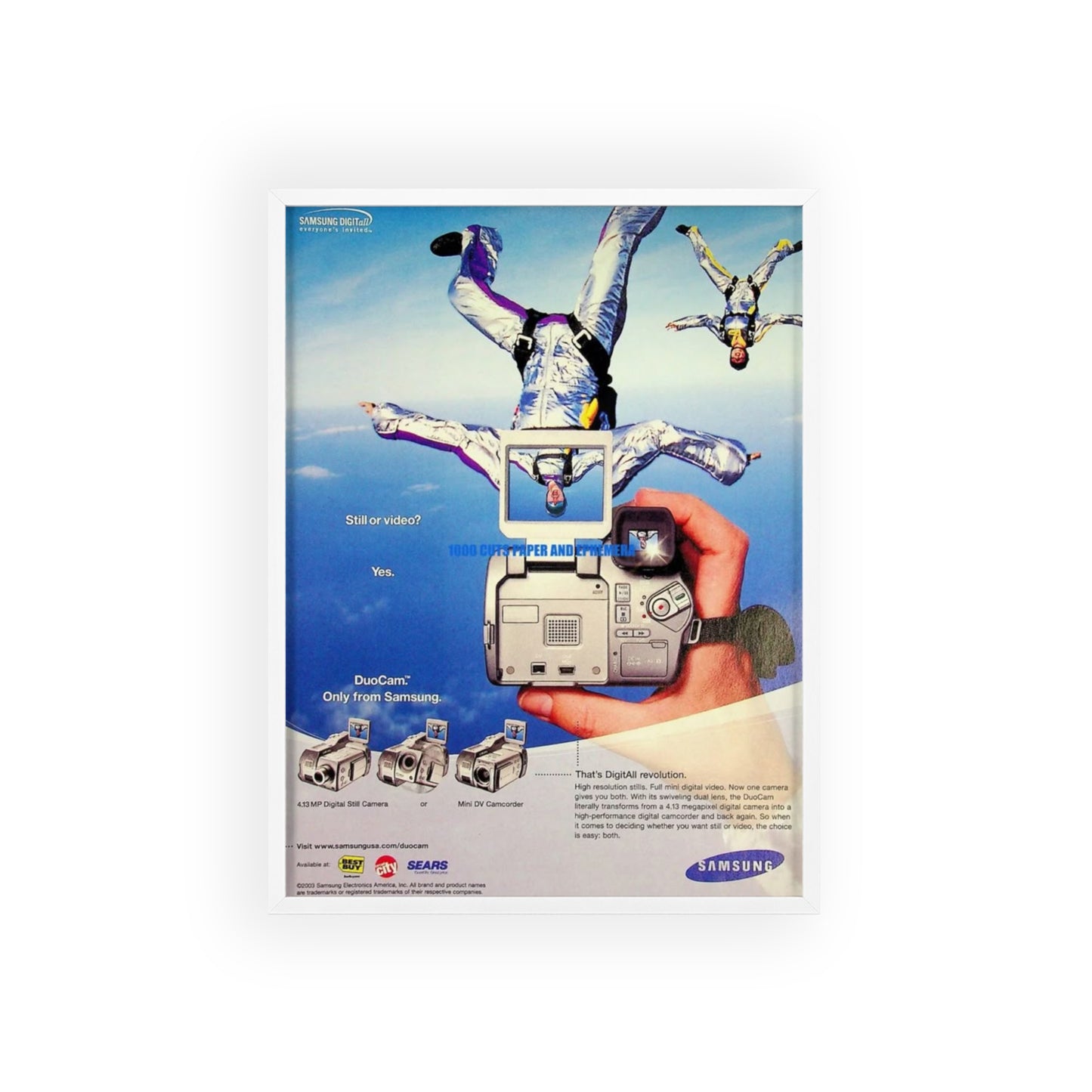 Samsung Dual Cam Poster