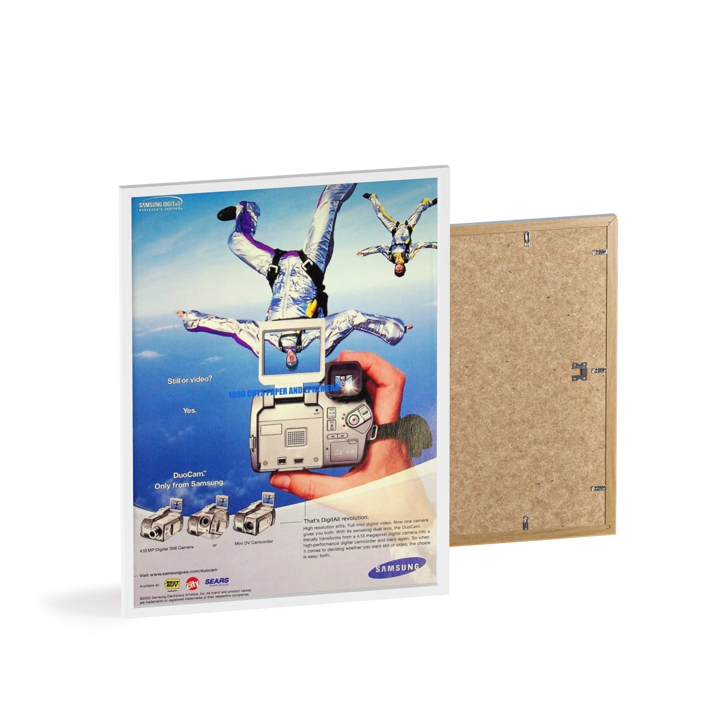 Samsung Dual Cam Poster