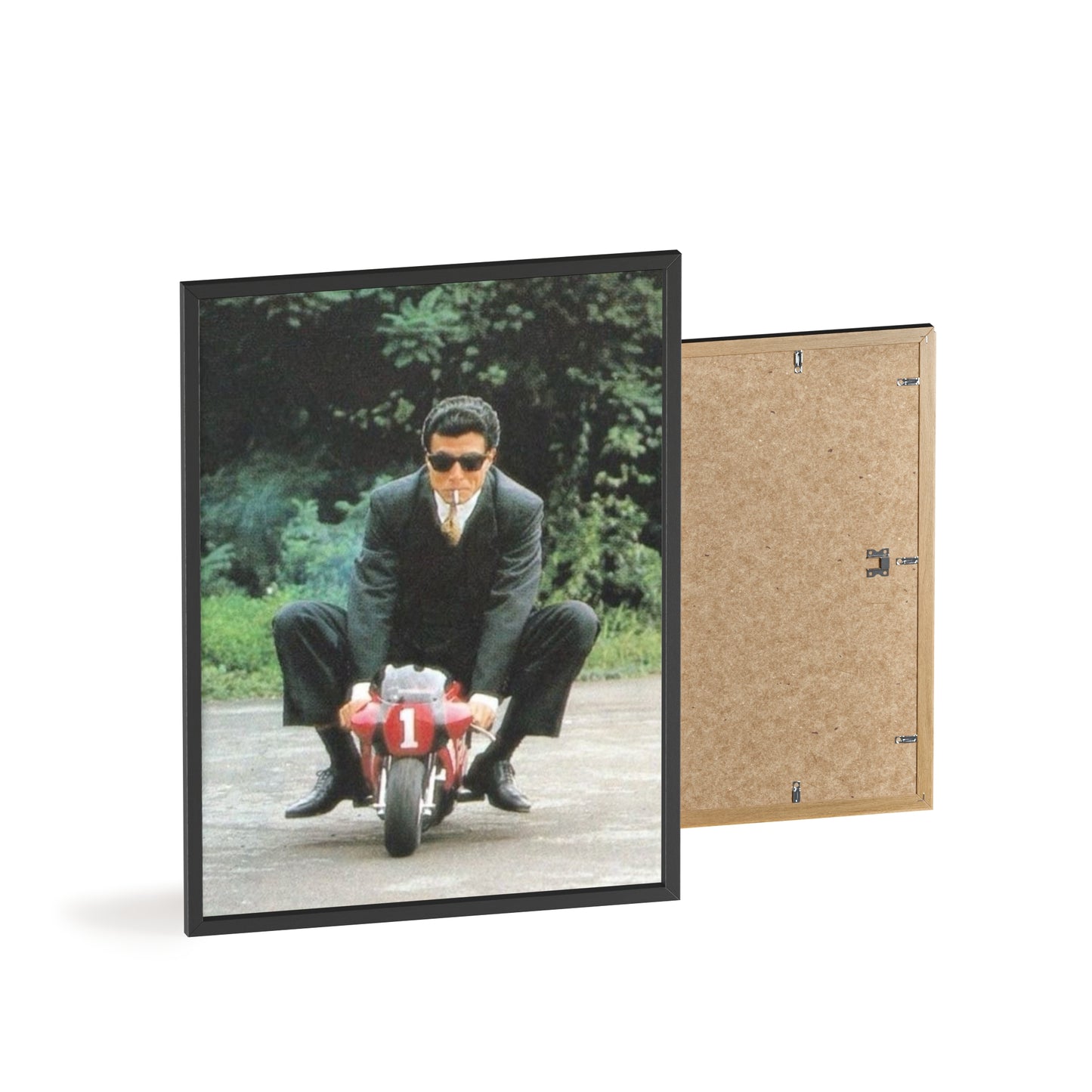 Businessman Pocketbike Poster