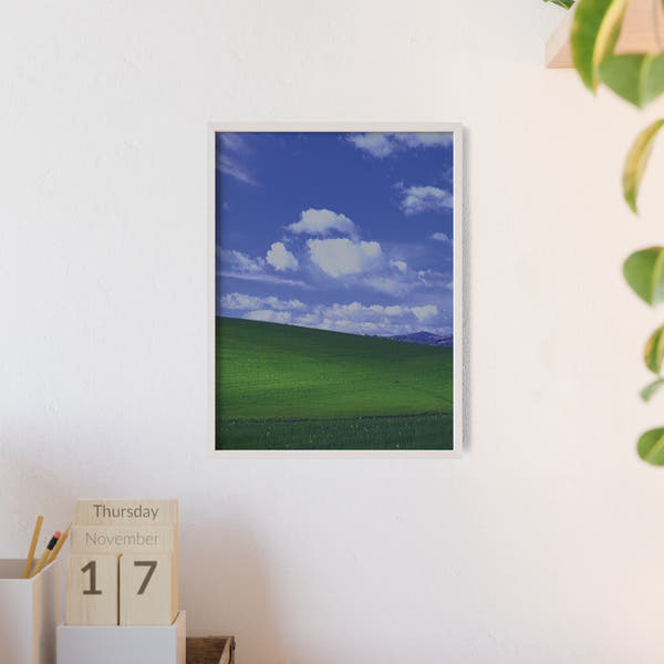 Retro Landscape Poster