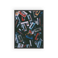 Retro Cassettes Poster