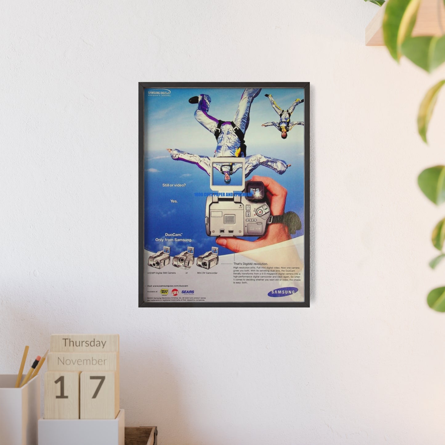 Samsung Dual Cam Poster