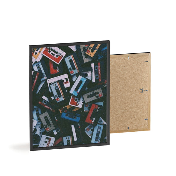 Retro Cassettes Poster