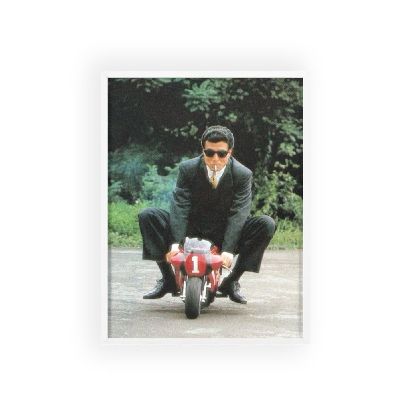 Businessman Pocketbike Poster