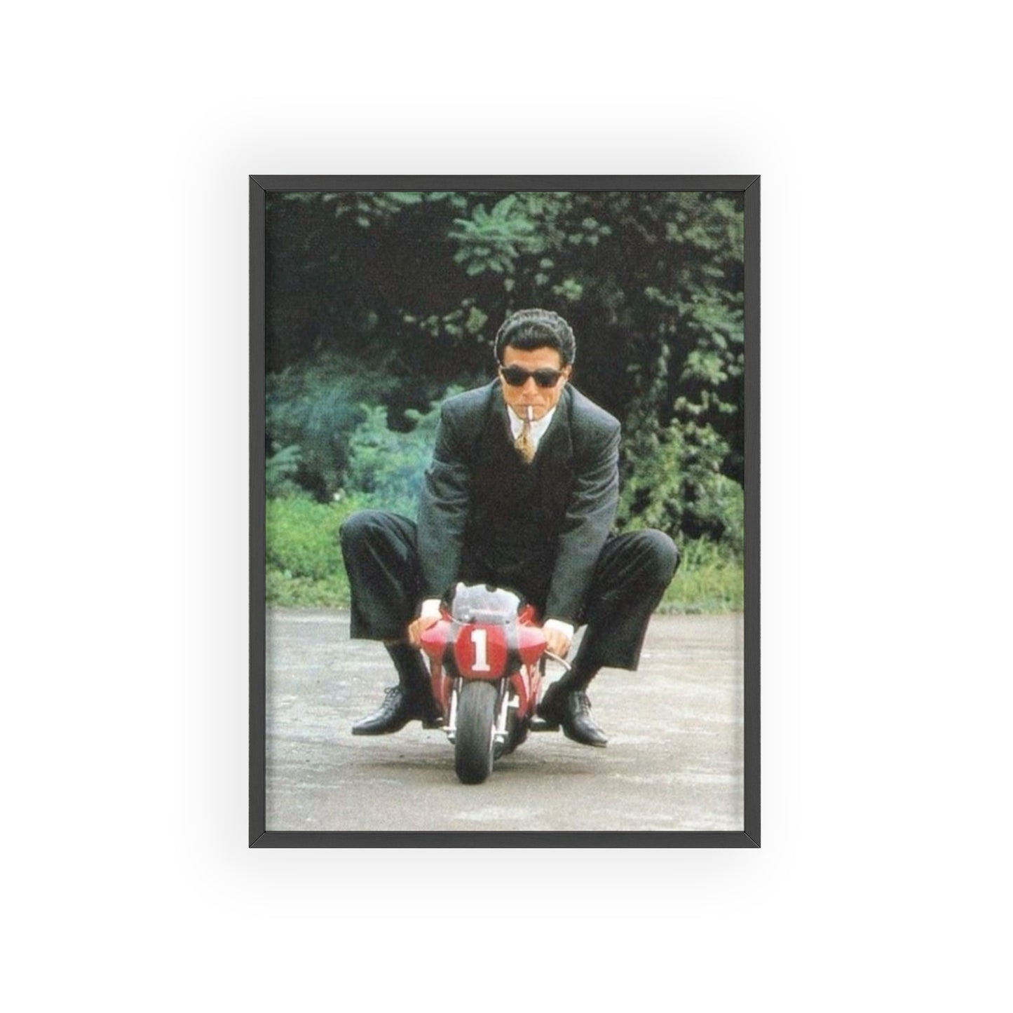 Businessman Pocketbike Poster