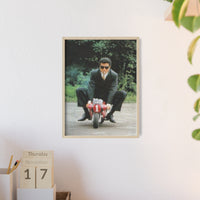 Businessman Pocketbike Poster