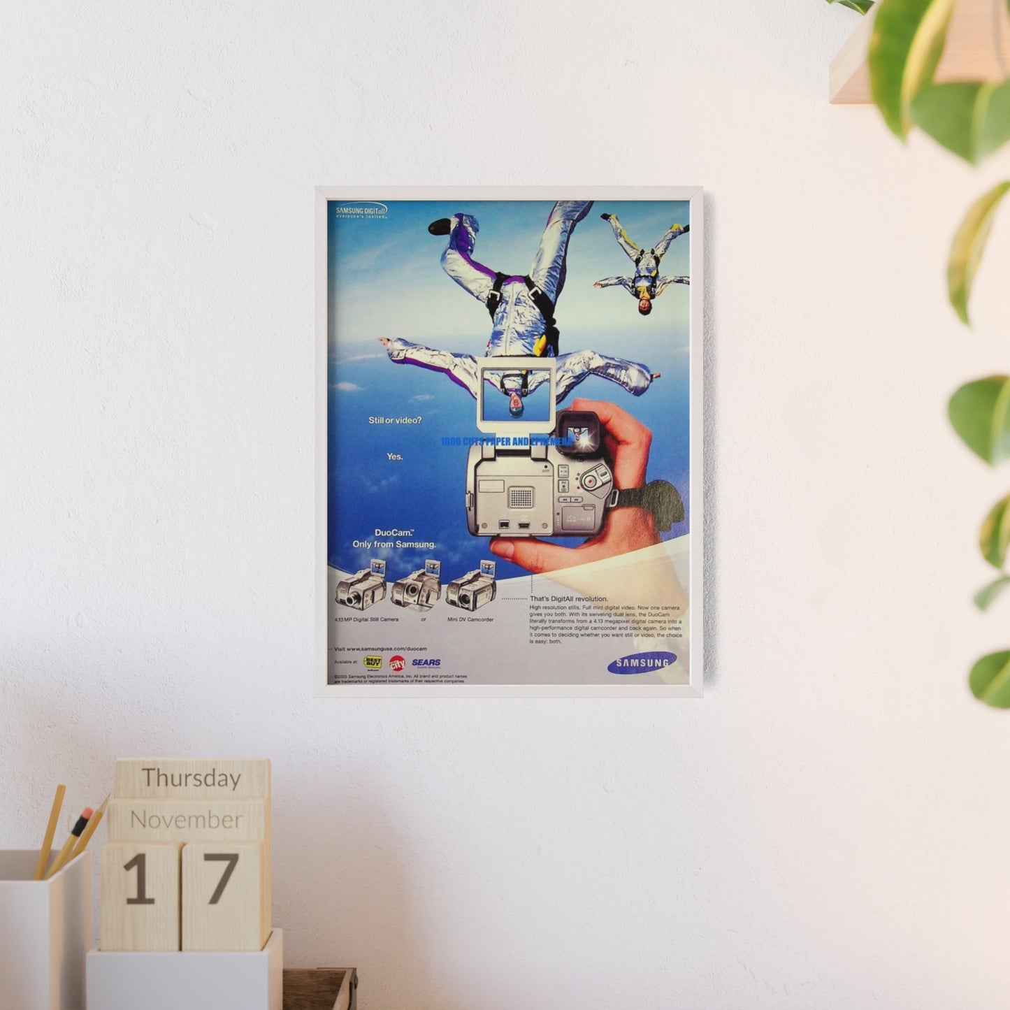 Samsung Dual Cam Poster