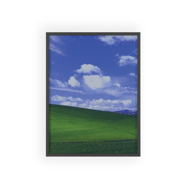 Retro Landscape Poster