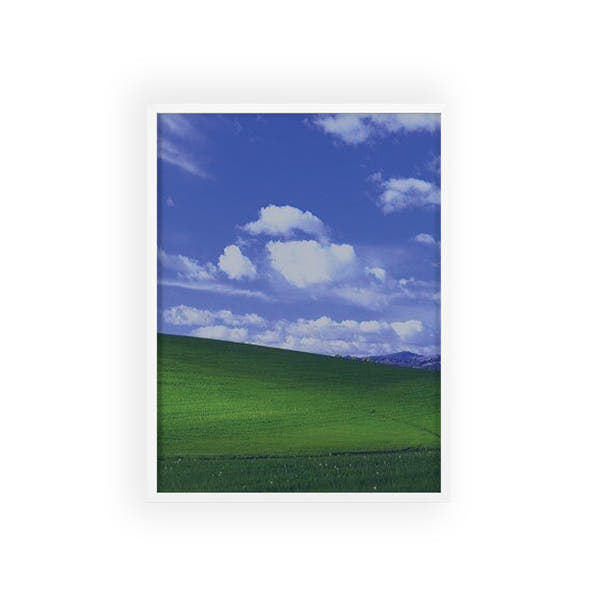 Retro Landscape Poster