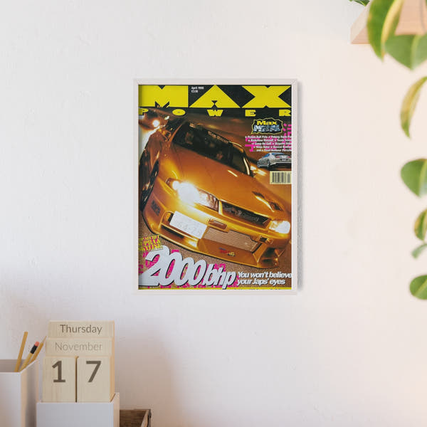 Tuning Car Poster