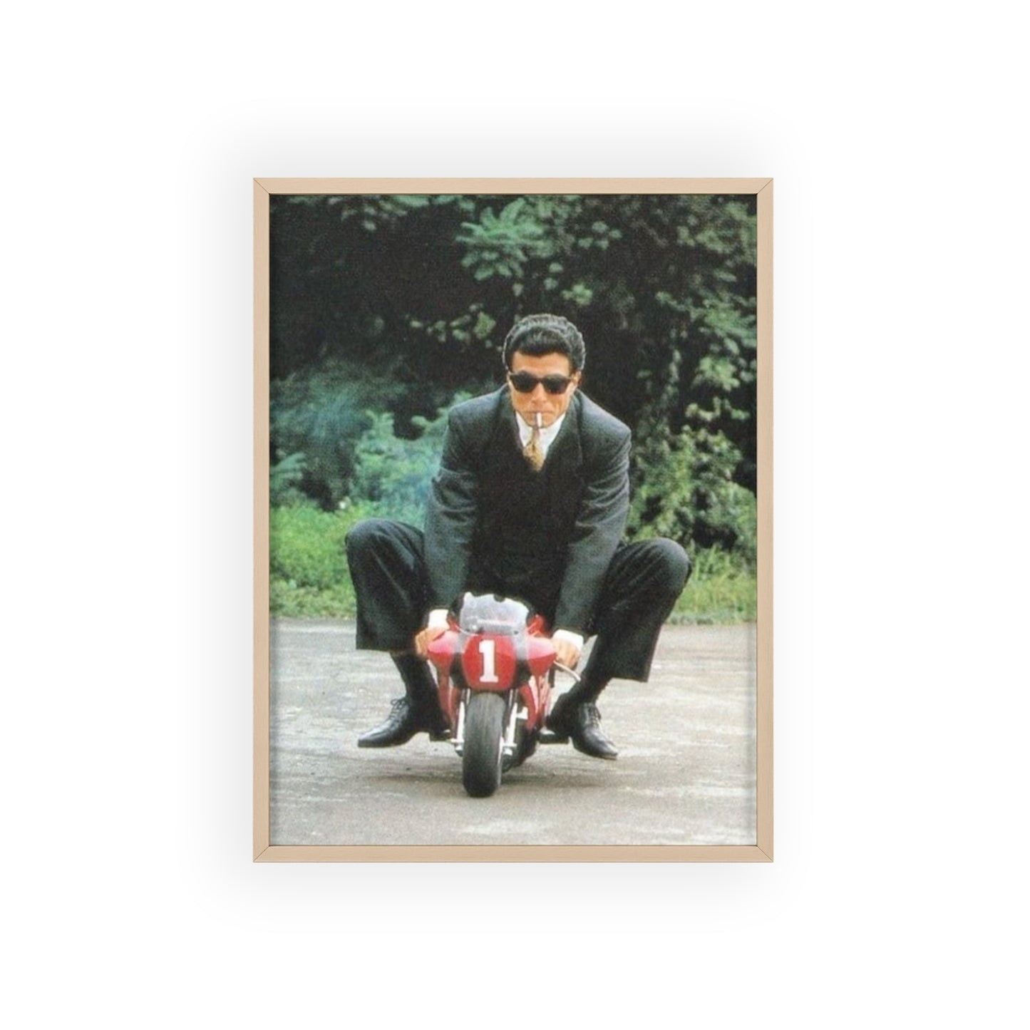 Businessman Pocketbike Poster