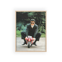 Businessman Pocketbike Poster